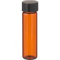 Cp Lab Safety. Wheaton® 8ML Amber Vials in a box, PTFE /Rubber Liner, Case of 144 W224684